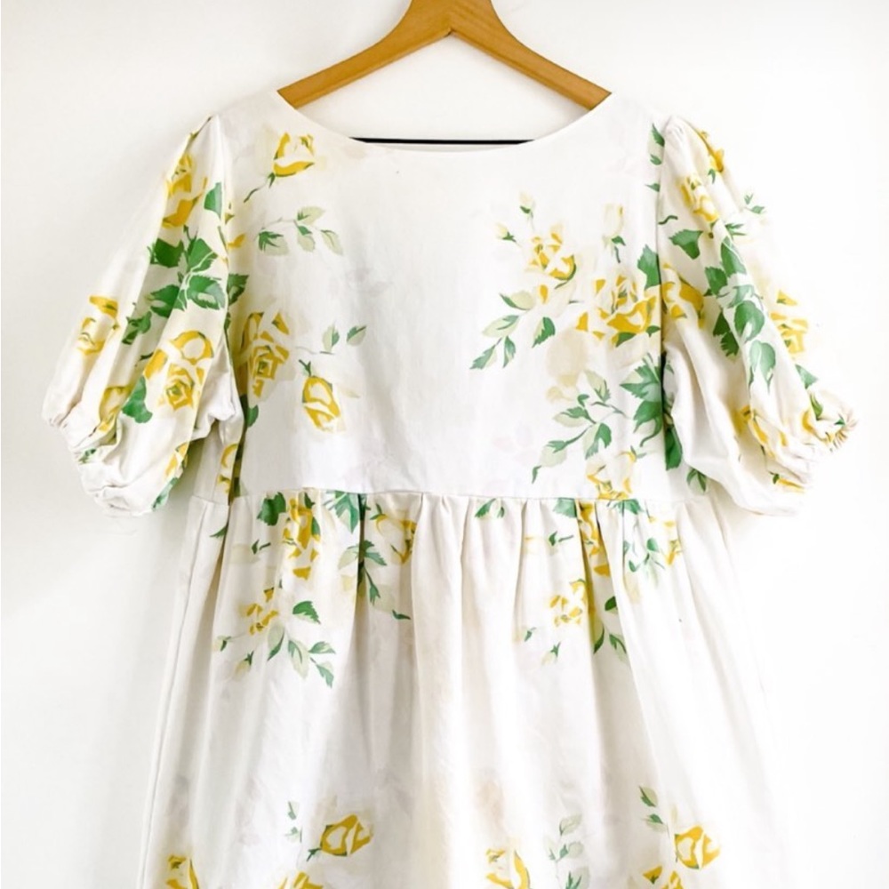 Honeydusk vintage instagram brand handmade float floral dress